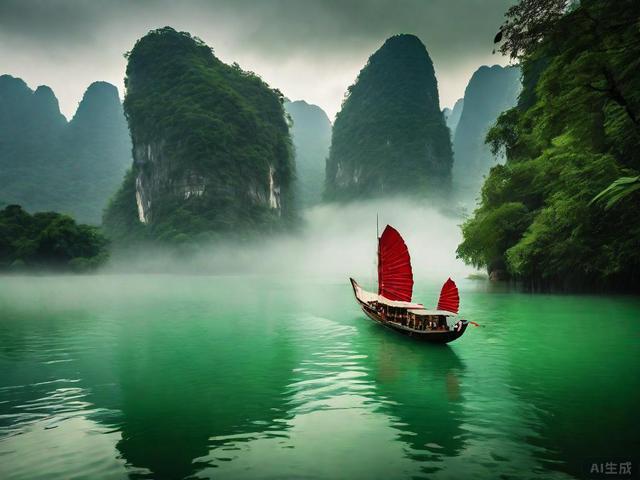 暴雨下的桂林：划船探险不一样的旅行！(图4)