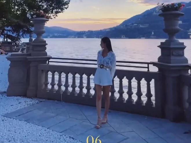 马筱梅晒蜜月旅行美照景色宜人气氛浪漫马筱梅好身材抢镜(图3)