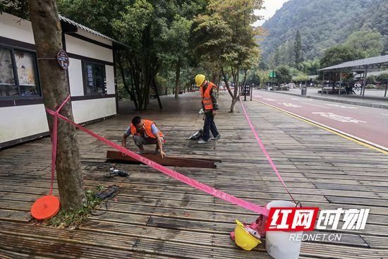 武陵源区锣鼓塔街道全力做好国庆假期旅游接待服务工作(图3)