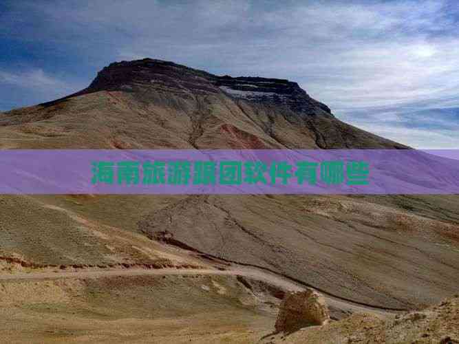 海南旅游跟团软件有哪些(图2)