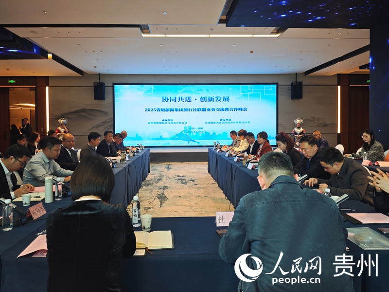 2025省级旅游集团旅行社联盟业务交流暨合作峰会在贵阳举行(图1)
