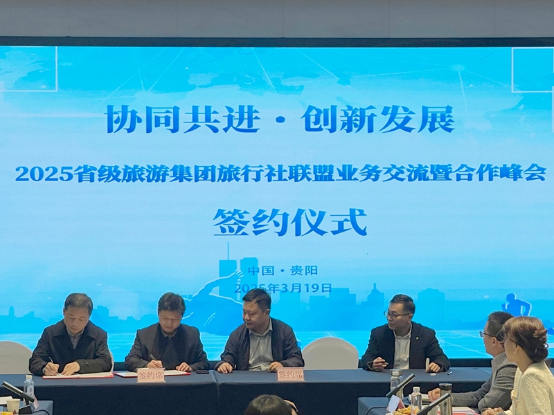 2025省级旅游集团旅行社联盟业务交流暨合作峰会在贵阳举行(图2)